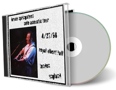 Artwork Cover of Bruce Springsteen 1996-04-27 CD London Audience