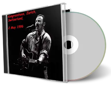 Artwork Cover of Bruce Springsteen 1996-05-02 CD Zurich Audience