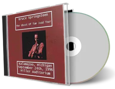 Artwork Cover of Bruce Springsteen 1996-09-24 CD Kalamazoo Audience