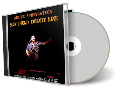 Artwork Cover of Bruce Springsteen 1996-10-22 CD San Diego Audience