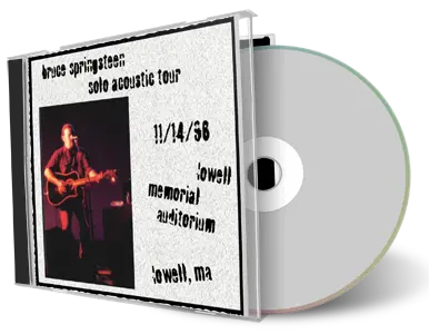 Artwork Cover of Bruce Springsteen 1996-11-14 CD Lowell Audience