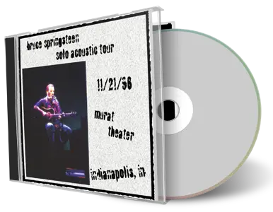 Artwork Cover of Bruce Springsteen 1996-11-21 CD Indianapolis Audience