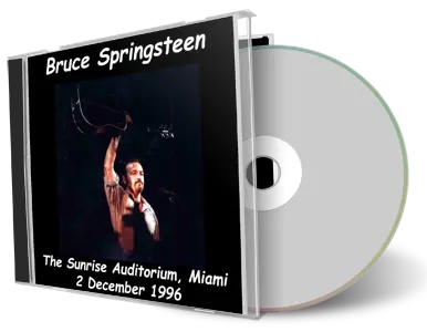 Artwork Cover of Bruce Springsteen 1996-12-02 CD Miami Audience