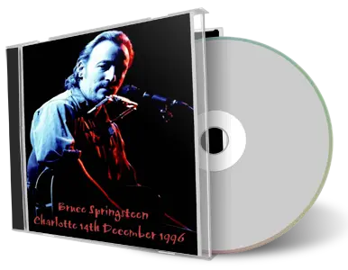 Artwork Cover of Bruce Springsteen 1996-12-14 CD Charlotte Audience
