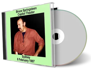 Artwork Cover of Bruce Springsteen 1997-02-08 CD Sydney Audience