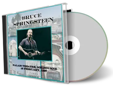 Artwork Cover of Bruce Springsteen 1997-02-16 CD Melbourne Audience