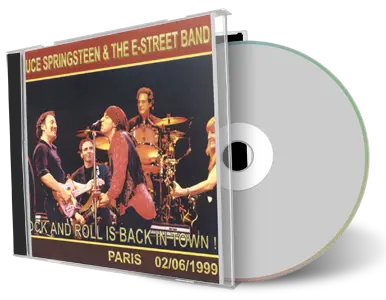 Artwork Cover of Bruce Springsteen 1999-06-02 CD Paris Audience