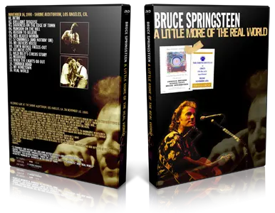 Artwork Cover of Bruce Springsteen 1990-11-16 DVD Los Angeles Audience