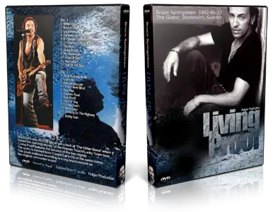 Artwork Cover of Bruce Springsteen 1992-06-17 DVD Stockholm Audience