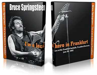 Artwork Cover of Bruce Springsteen 1992-06-26 DVD Frankfurt Audience