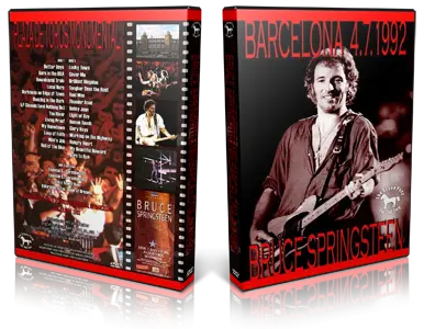 Artwork Cover of Bruce Springsteen 1992-07-04 DVD Barcelona Audience