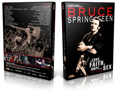 Artwork Cover of Bruce Springsteen 1992-08-07 DVD East Rutherford Audience