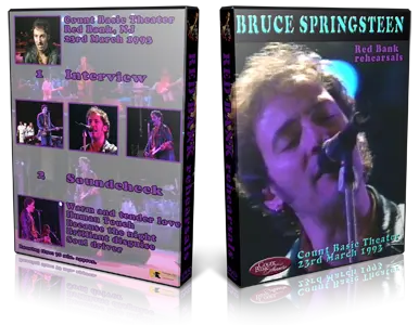 Artwork Cover of Bruce Springsteen 1993-03-23 DVD Red Bank Audience