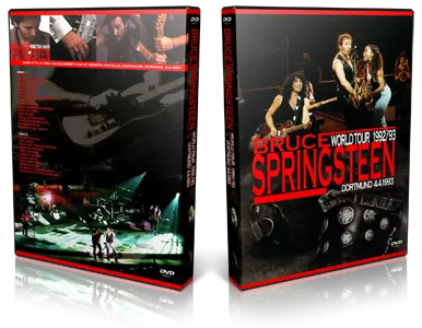 Artwork Cover of Bruce Springsteen 1993-04-04 DVD Dortmund Audience