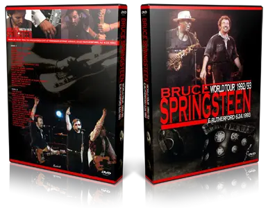 Artwork Cover of Bruce Springsteen 1993-06-24 DVD New Jersey Audience