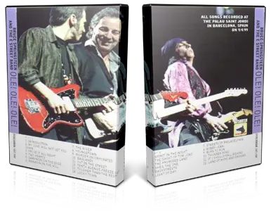 Artwork Cover of Bruce Springsteen 1999-04-09 DVD Barcelona Audience