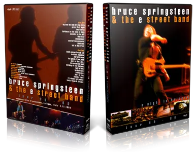 Artwork Cover of Bruce Springsteen 1999-04-17 DVD Bologne Audience
