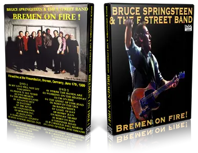 Artwork Cover of Bruce Springsteen 1999-06-17 DVD Bremen Audience