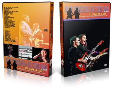 Artwork Cover of Bruce Springsteen 1999-07-15 DVD East Rutherford Audience