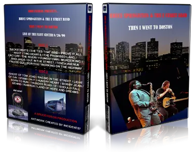 Artwork Cover of Bruce Springsteen 1999-08-26 DVD Boston Audience