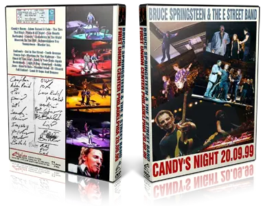 Artwork Cover of Bruce Springsteen 1999-09-20 DVD Philadelphia Audience