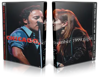 Artwork Cover of Bruce Springsteen 1999-09-28 DVD Chicago Audience