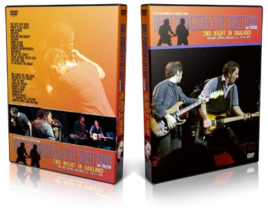 Artwork Cover of Bruce Springsteen 1999-10-26 DVD Oakland Audience