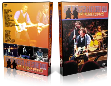 Artwork Cover of Bruce Springsteen 1999-11-15 DVD Cleveland Audience