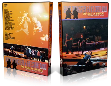 Artwork Cover of Bruce Springsteen 2000-05-08 DVD Hartford Audience