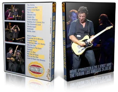 Artwork Cover of Bruce Springsteen 2002-08-24 DVD Los Angeles Audience