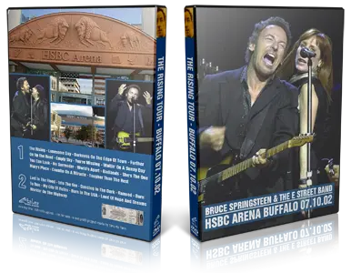 Artwork Cover of Bruce Springsteen 2002-10-07 DVD Buffalo Audience