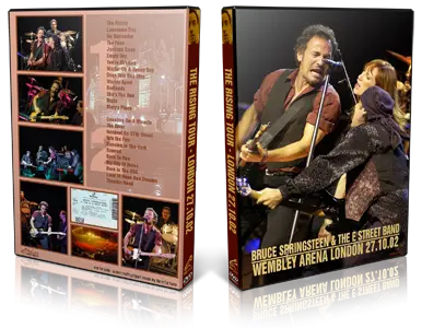 Artwork Cover of Bruce Springsteen 2002-10-27 DVD London Audience