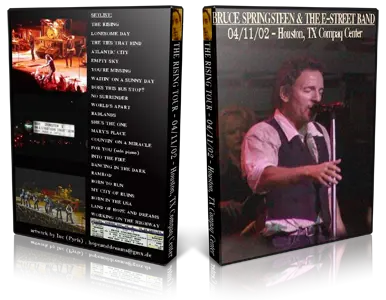 Artwork Cover of Bruce Springsteen 2002-11-04 DVD Houston Audience