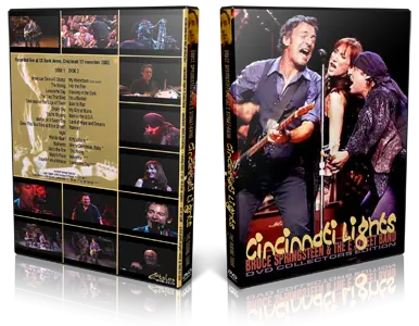 Artwork Cover of Bruce Springsteen 2002-11-12 DVD Cincinnati Audience
