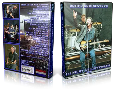 Artwork Cover of Bruce Springsteen 2003-05-06 DVD Rotterdam Audience