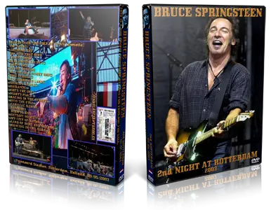 Artwork Cover of Bruce Springsteen 2003-05-08 DVD Rotterdam Audience