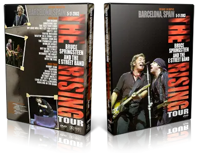 Artwork Cover of Bruce Springsteen 2003-05-17 DVD Barcelona Audience