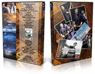 Artwork Cover of Bruce Springsteen 2003-05-24 DVD Paris Audience
