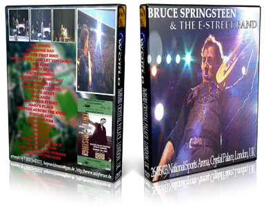 Artwork Cover of Bruce Springsteen 2003-05-26 DVD London Audience