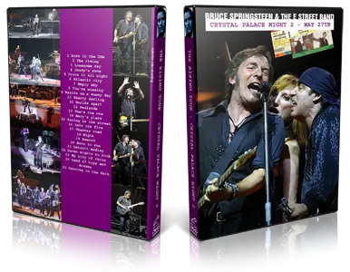 Artwork Cover of Bruce Springsteen 2003-05-27 DVD London Audience