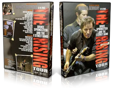 Artwork Cover of Bruce Springsteen 2003-06-10 DVD Munich Audience