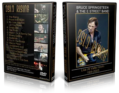 Artwork Cover of Bruce Springsteen 2003-06-19 DVD Oslo Audience