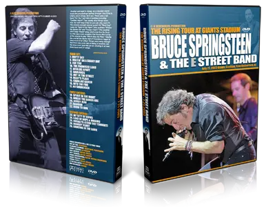 Artwork Cover of Bruce Springsteen 2003-07-21 DVD East Rutheford Audience