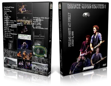 Artwork Cover of Bruce Springsteen 2003-08-11 DVD Philadelphia Audience