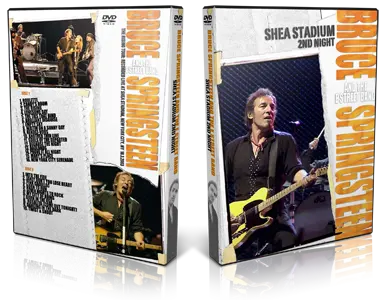 Artwork Cover of Bruce Springsteen 2003-10-03 DVD New York Audience
