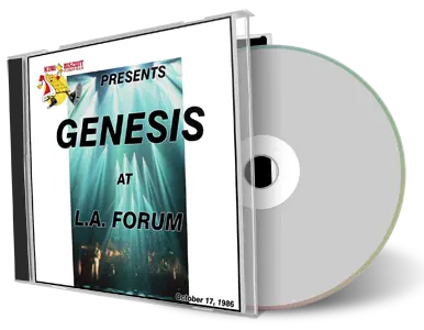 Artwork Cover of Genesis 1986-10-17 CD Los Angeles Soundboard