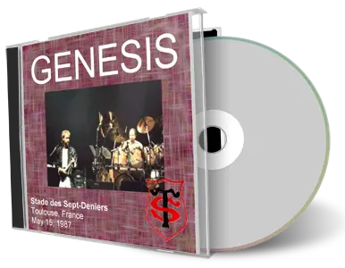Artwork Cover of Genesis 1987-05-15 CD Toulouse Audience
