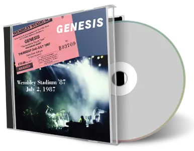 Artwork Cover of Genesis 1987-07-02 CD London Audience