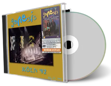 Artwork Cover of Genesis 1992-07-27 CD Cologne Audience