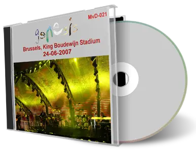 Artwork Cover of Genesis 2007-06-24 CD Brussels Audience